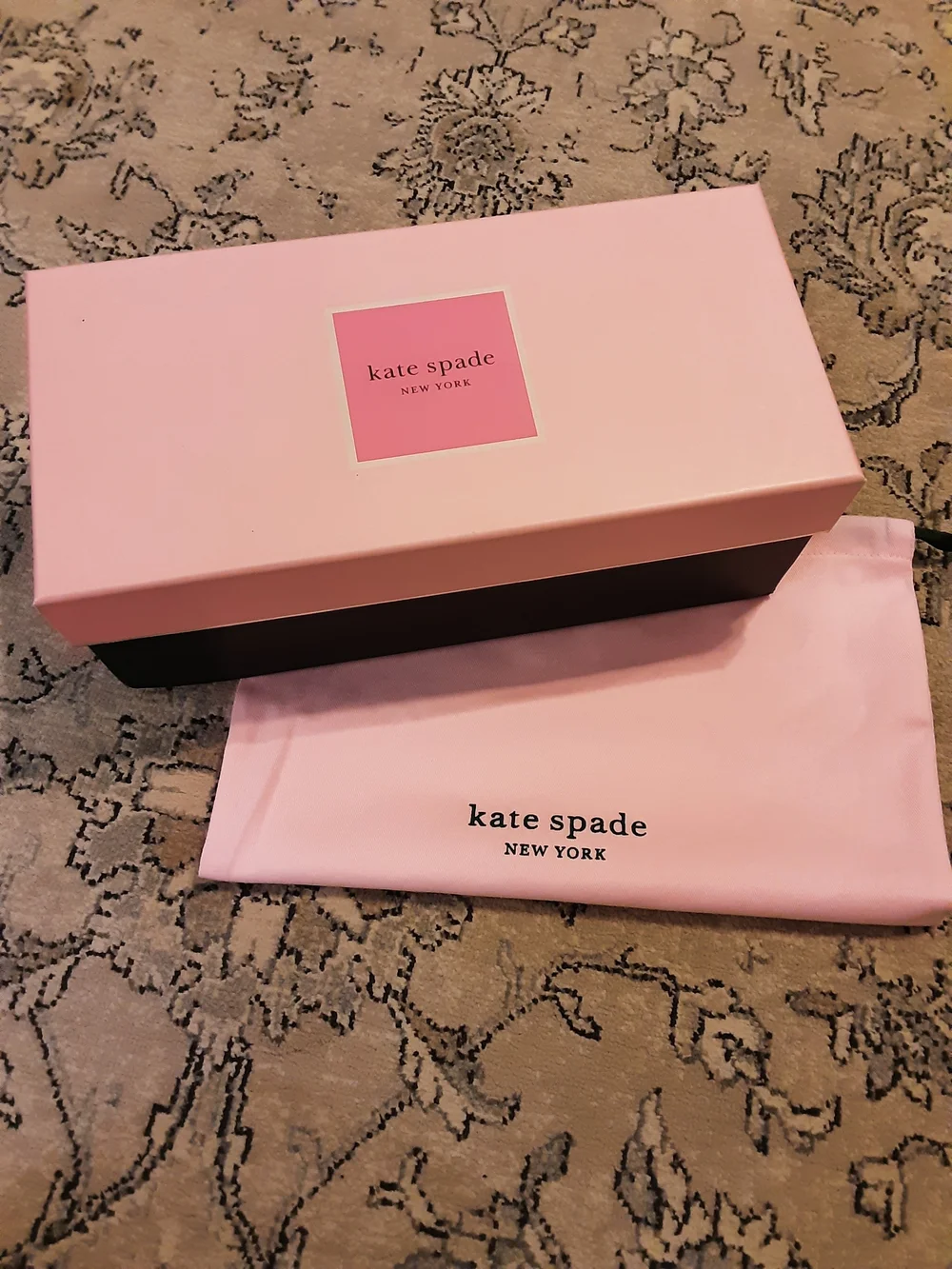 Kate Spade Shoe Box & Dust Bag